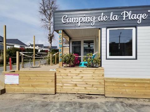 Camping De La Plage - 담강 외부 사진